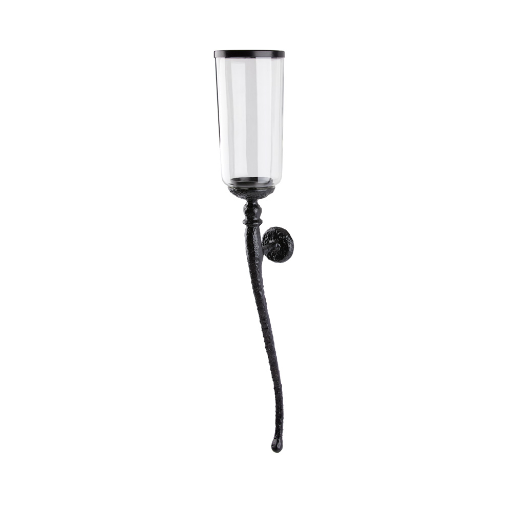 Wall Sconce: Black 